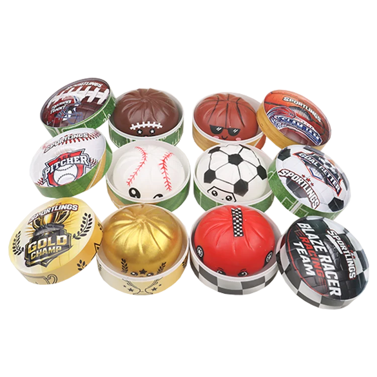 Sportlings Sports Jelly Dumpling Squishy Toy Fun Doh
