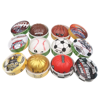 Sportlings Sports Jelly Dumpling Squishy Toy Fun Doh