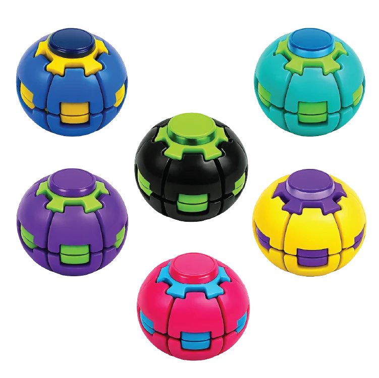 Novelty Inc Power Spin Fidget Ball