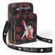 Betty Boop Red Lips PVC Crossbody Wallet Bag