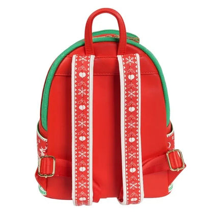 Loungefly How the Grinch Stole Christmas Grinch Christmas Sweater Mini Backpack - Limited Edition Exclusive