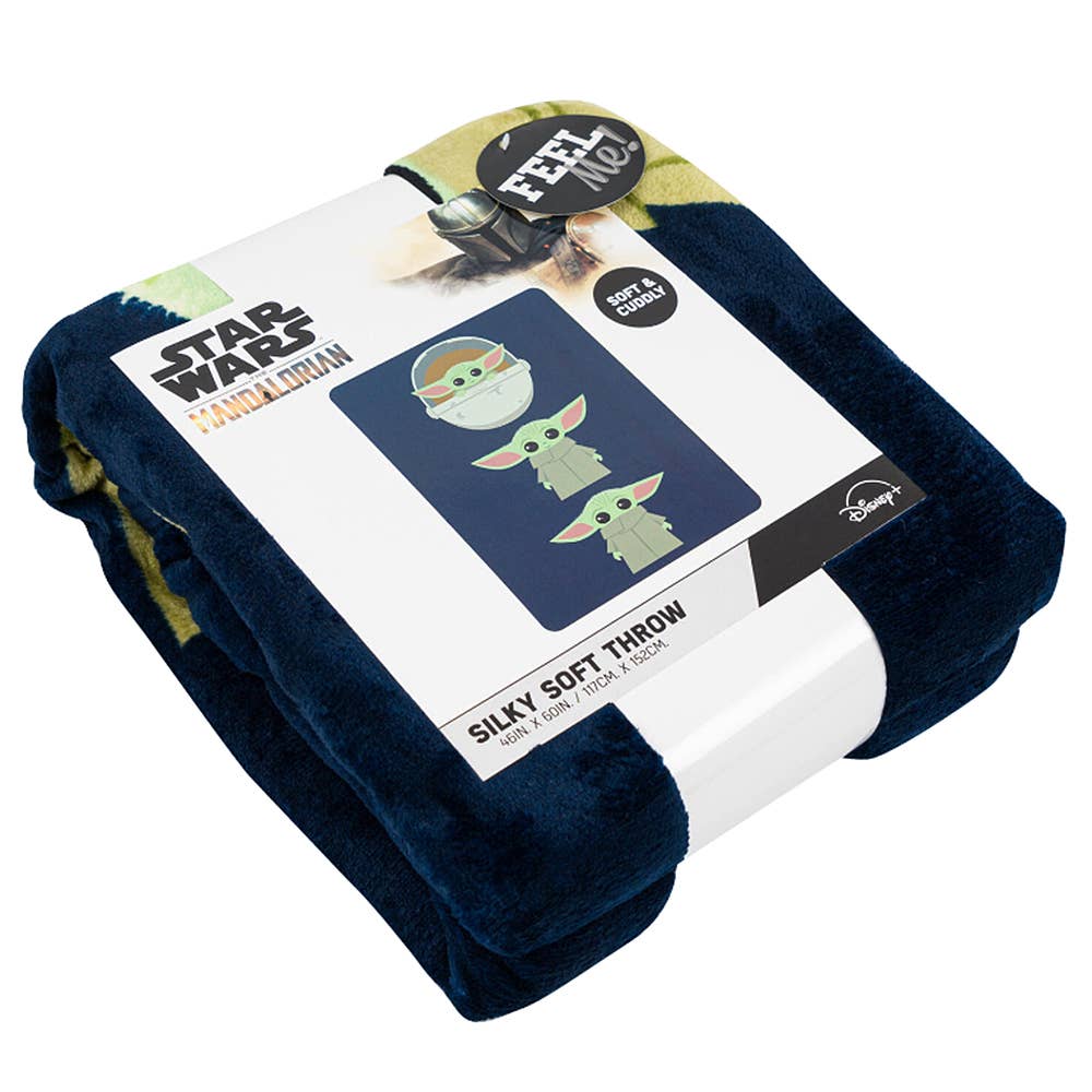Star Wars The Mandalorian Throw Blanket