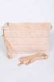 Faux Fur Charming Clutch PPC5828: Beige