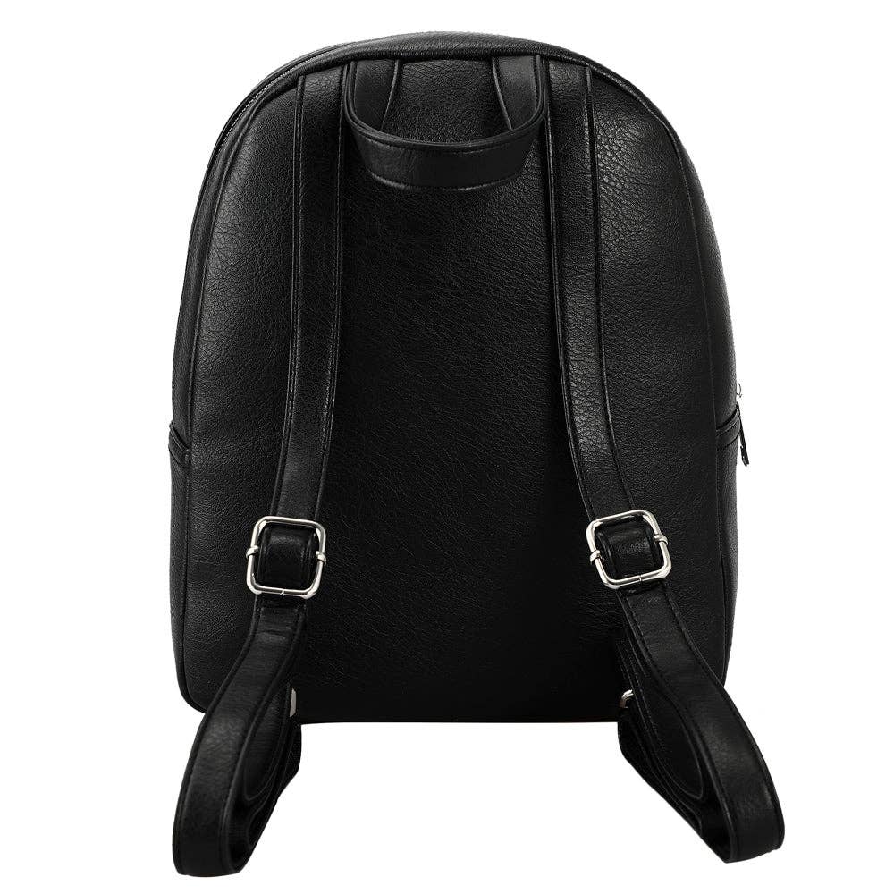Scream Ghost Face Glow-in-the-Dark Black Mini Backpack