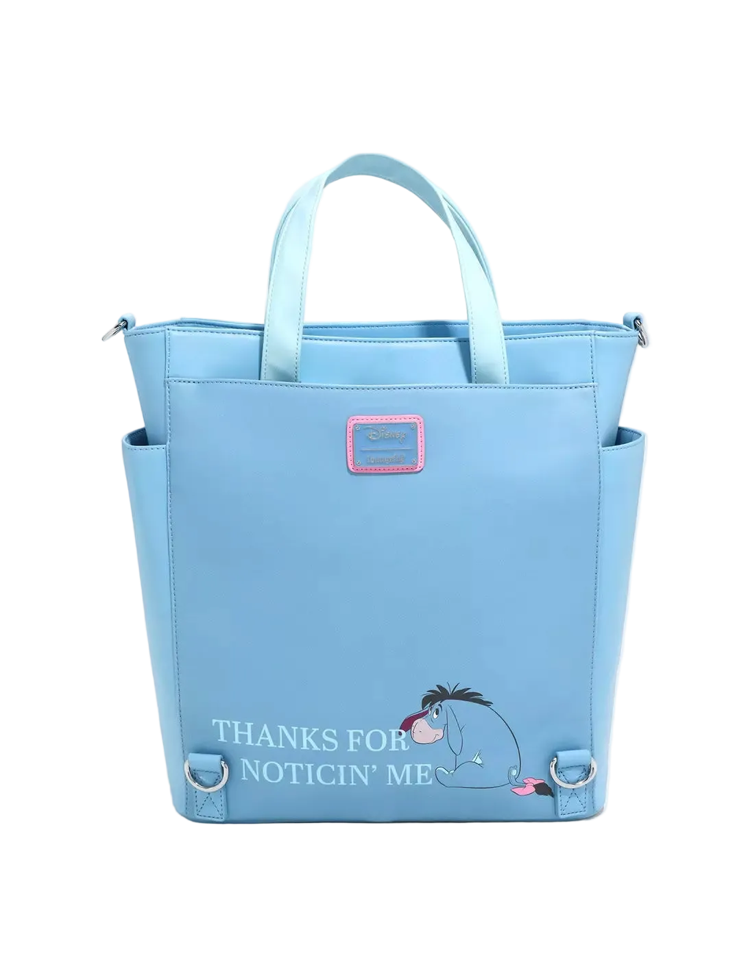 Winnie the Pooh Eeyore Convertible Tote Bag Loungefly Disney