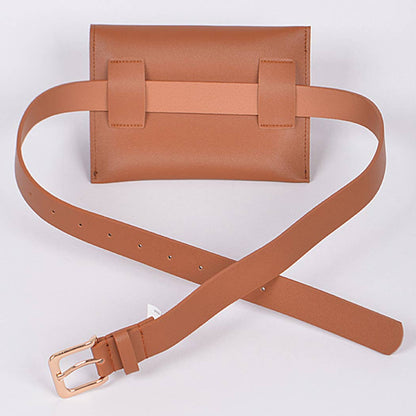 Plain Fanny Pack: Teal Blue
