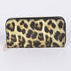 Animal Print Wallet: Leopard