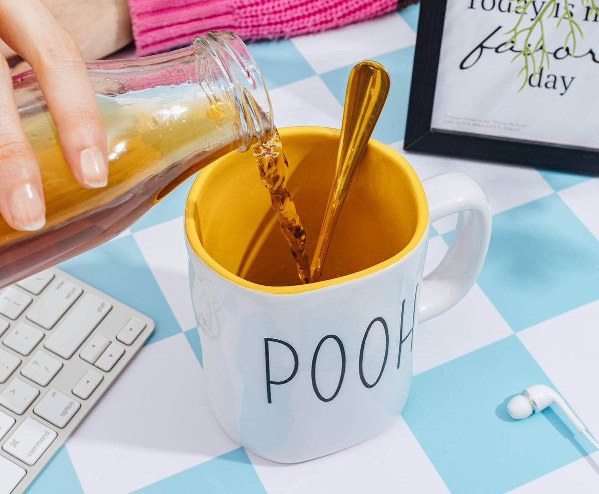 Winnie the Pooh Ceramic Pottery Mug | Holds 25 Ounces