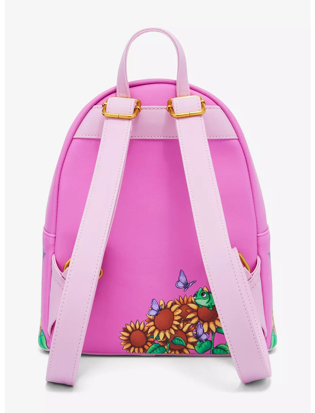 Tangled Rapunzel Sunflowers and Butterflies Mini Backpack