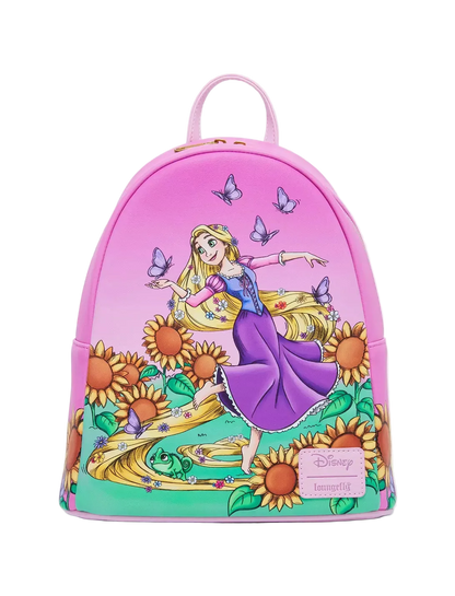 Tangled Rapunzel Sunflowers and Butterflies Mini Backpack