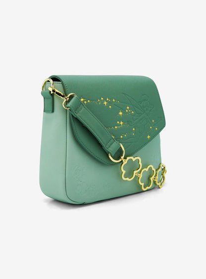 Peter Pan Tinker Bell Four-Leaf Clover Crossbody Bag