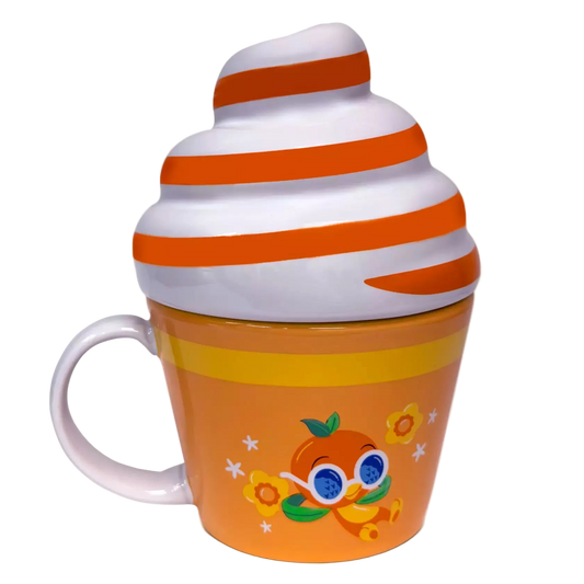 Parks Orange Bird Ice Cream Mug with Lid EPCOT Flower & Garden Festival 2026