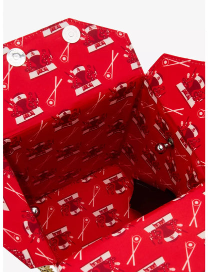 Disney Pixar Monsters, Inc. Harryhausen's Takeout Box Crossbody Bag