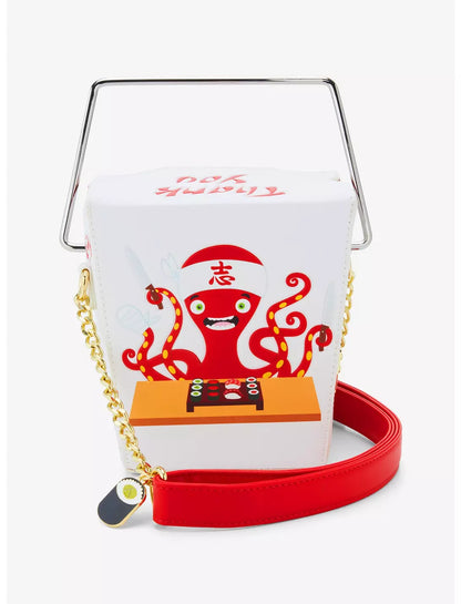 Disney Pixar Monsters, Inc. Harryhausen's Takeout Box Crossbody Bag