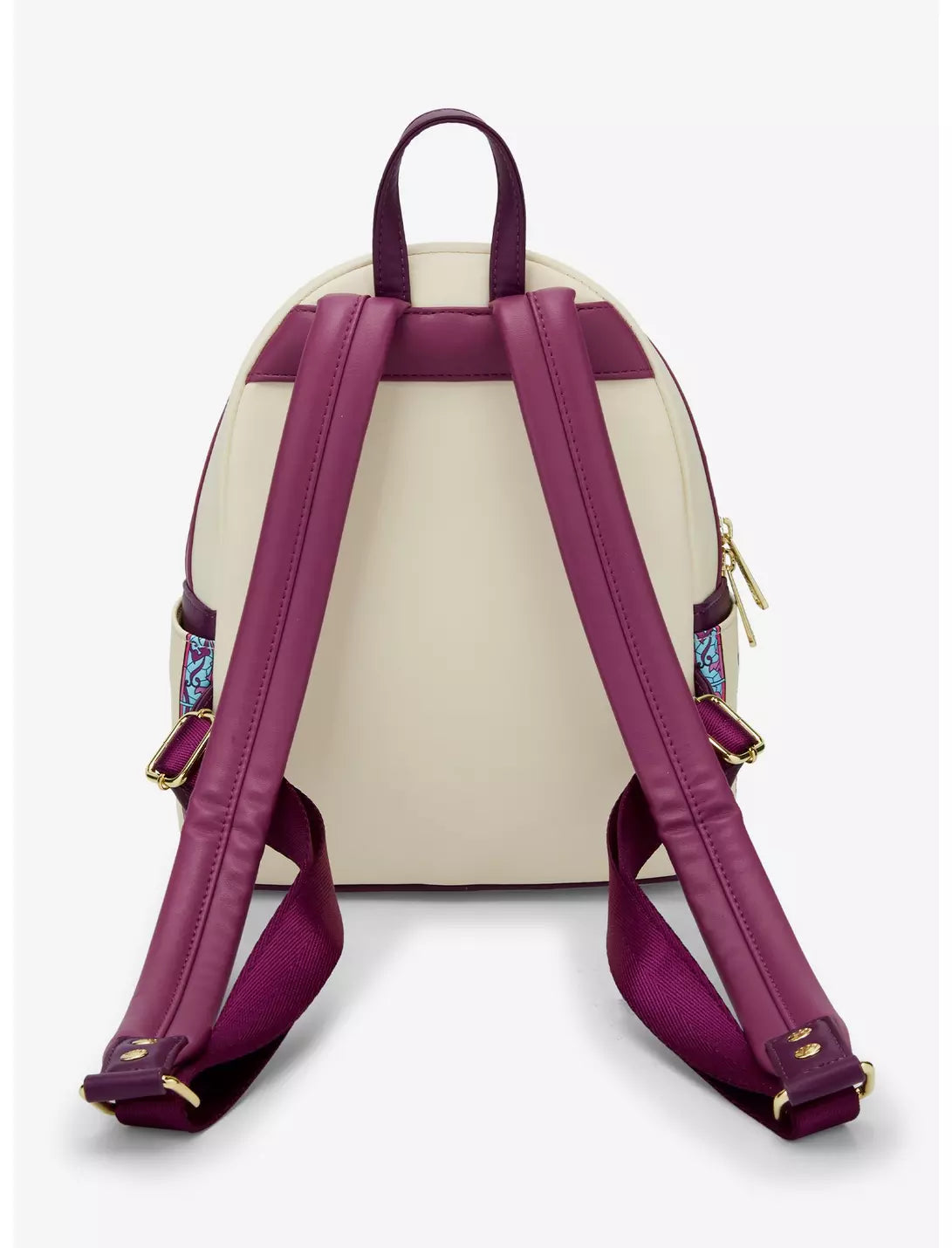 Loungefly Disney Beauty and the Beast Belle Stained Glass Portrait Mini Backpack