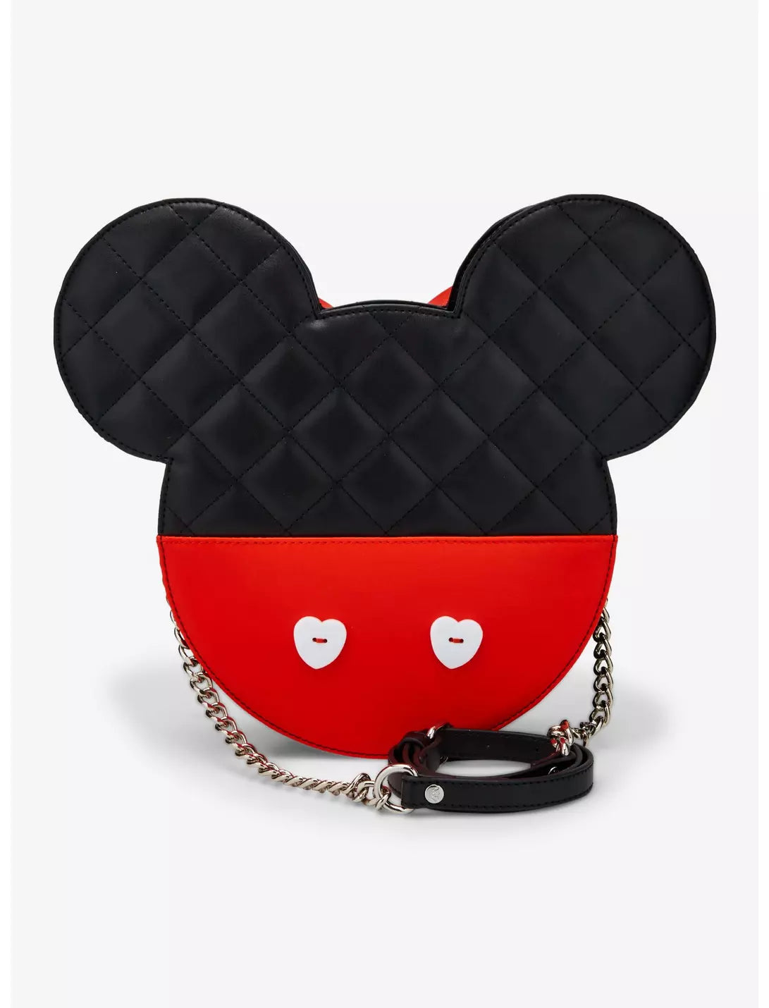 Mickey & Minnie Hearts Double Sided Crossbody Bag