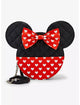 Mickey & Minnie Hearts Double Sided Crossbody Bag