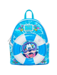 Backpack with cartoon character design on a white background