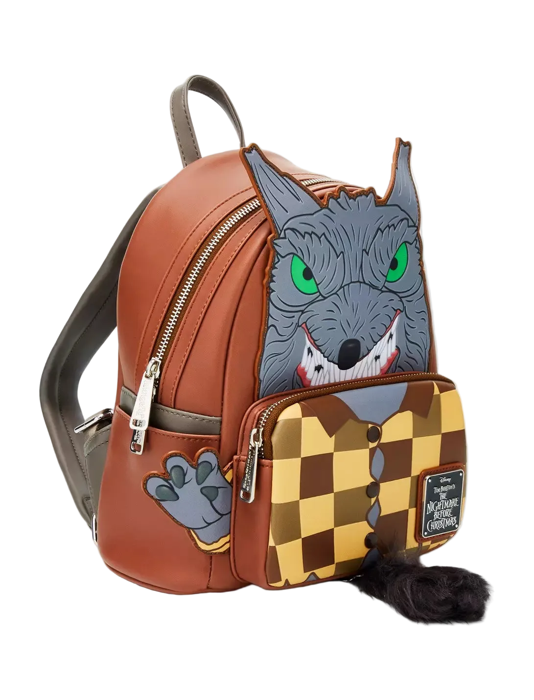 Nightmare Before Christmas Wolfman Figural Mini Backpack Loungefly Disney