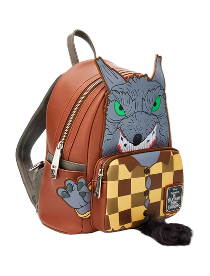 Nightmare Before Christmas Wolfman Figural Mini Backpack Loungefly Disney