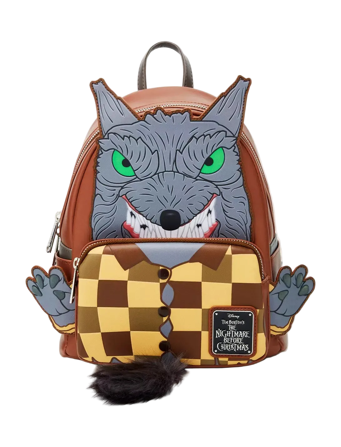 Nightmare Before Christmas Wolfman Figural Mini Backpack Loungefly Disney