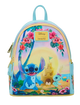 Backpack with cartoon character design on a white background