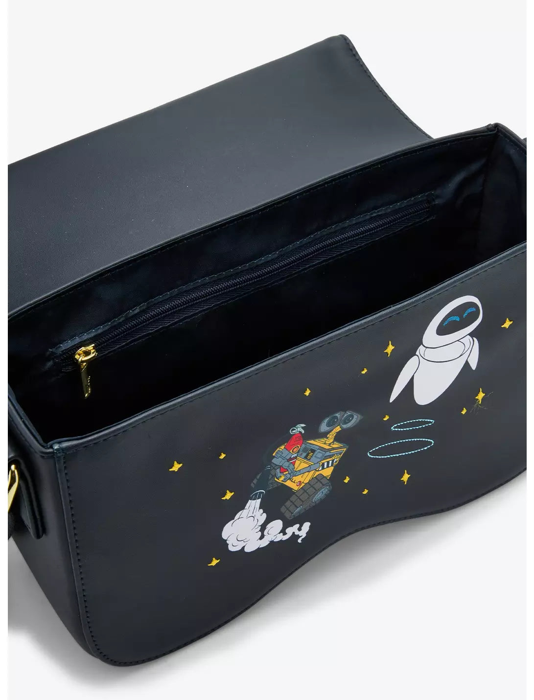 WALL-E Eyes Space Scene Crossbody Bag