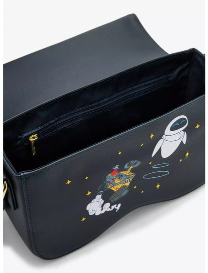 WALL-E Eyes Space Scene Crossbody Bag