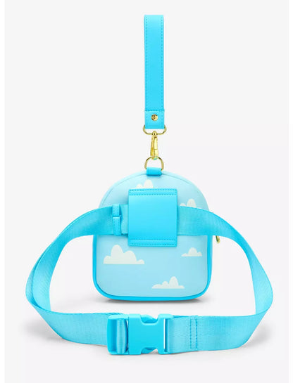 Loungefly Disney Pixar Up Heart Balloon House Belt Bag