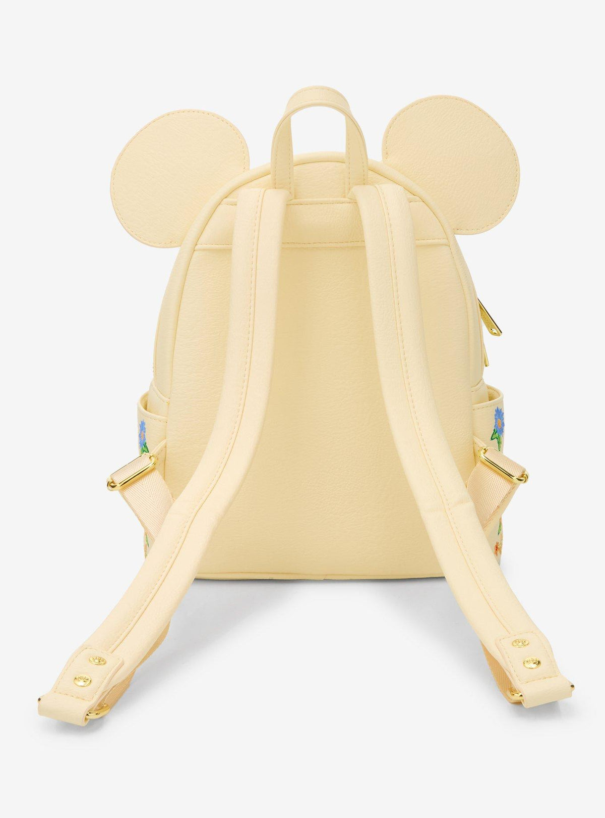 Minnie Mouse Orange Floral Ears Mini Backpack
