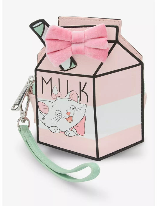 The Aristocats Marie Milk Carton Figural Coin Purse