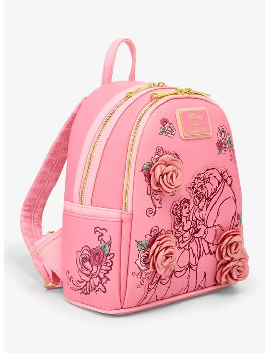 Beauty and the Beast Pink Roses Mini Backpack - alternate view 2