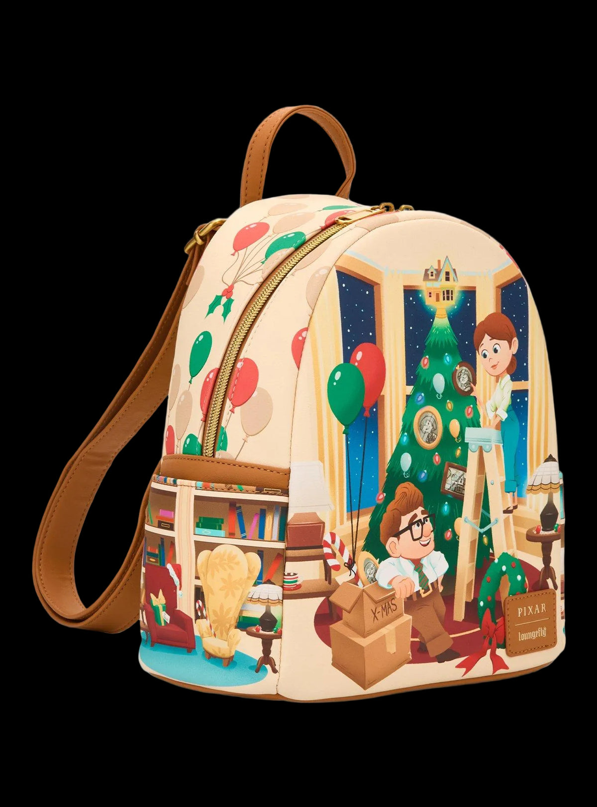 Up Carl & Ellie Christmas Tree Mini Backpack