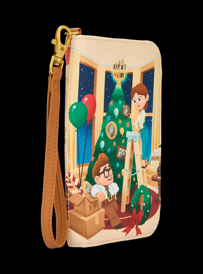 Up Carl & Ellie Christmas Tree Tech Wallet