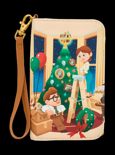 Up Carl & Ellie Christmas Tree Tech Wallet front