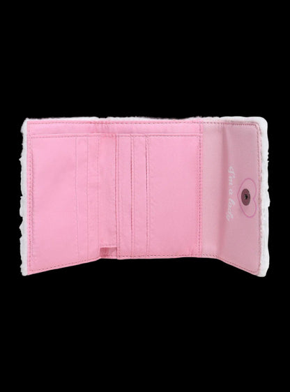 Aristocats Marie Fuzzy Mini Flap Wallet