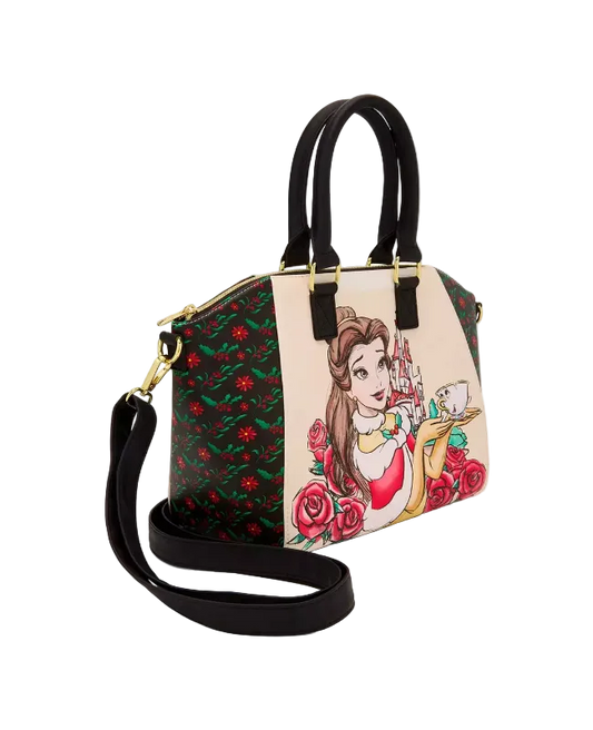 Handbag with Disney Princess design on a white background