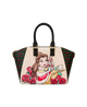 Handbag with Belle from Disney's Beauty and the Beast design on a white background