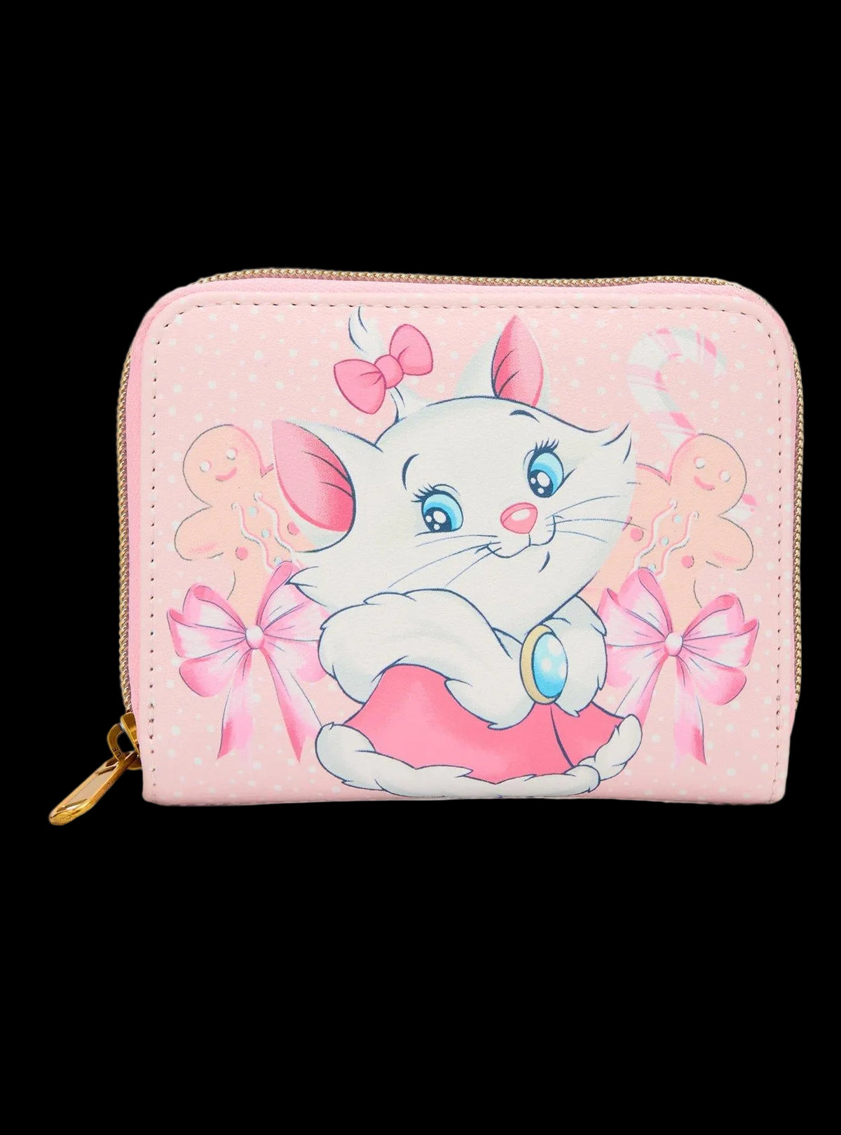 Aristocats Marie Holiday Mini Zipper Wallet front