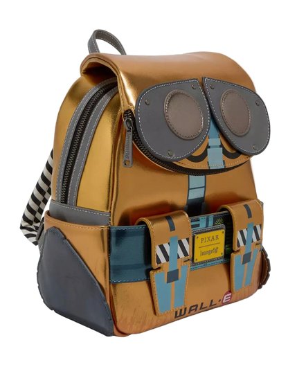 Backpack with character design on a white background