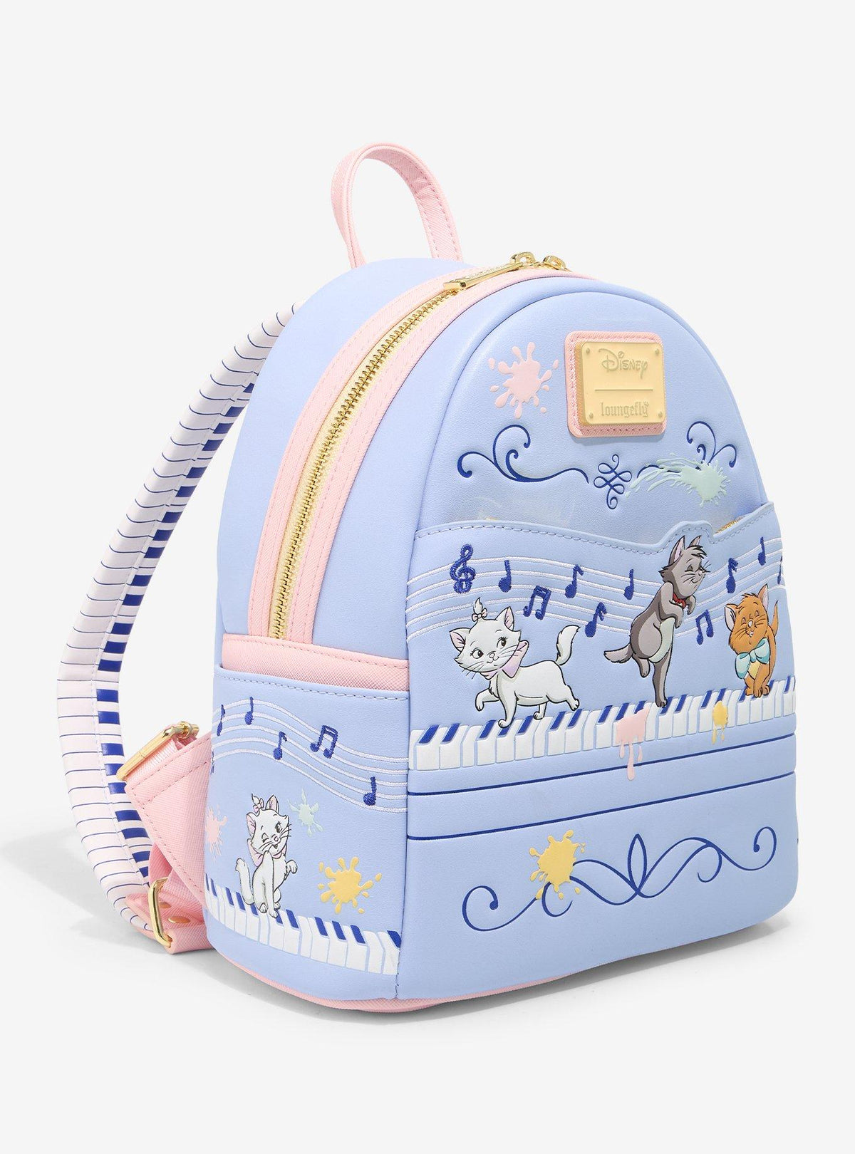 The Aristocats Kittens Piano Mini Backpack
