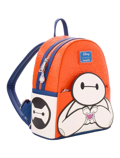 Big Hero 6 Baymax Lenticular Heart Hands Mini Backpack Exclusive Loungefly Disney