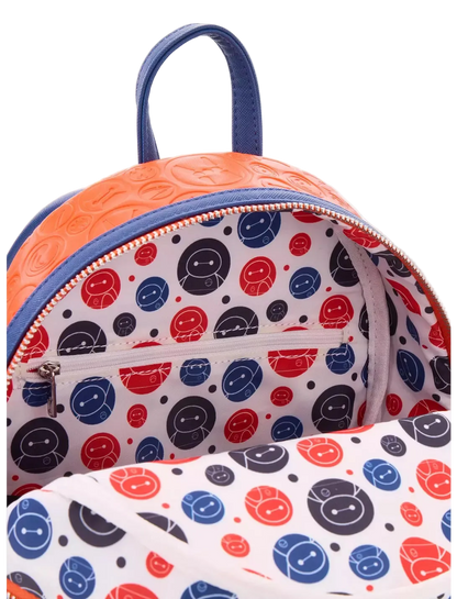 Big Hero 6 Baymax Lenticular Heart Hands Mini Backpack Exclusive Loungefly Disney