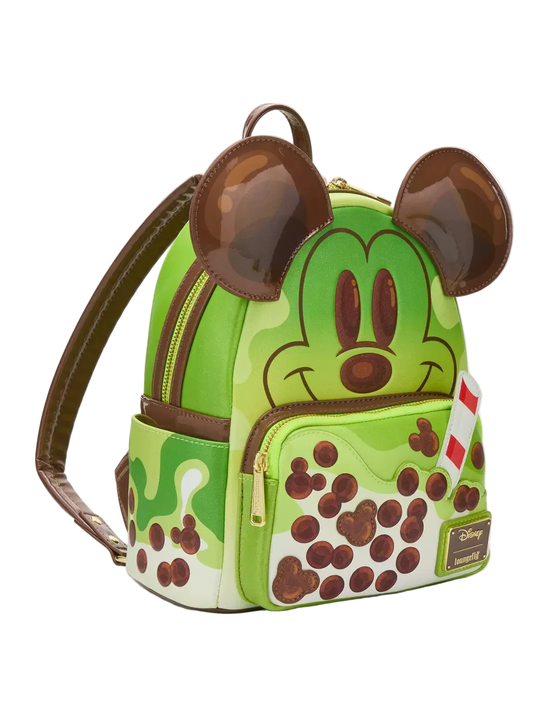Green Tea Boba Figural Mini Backpack Exclusive Loungefly Disney