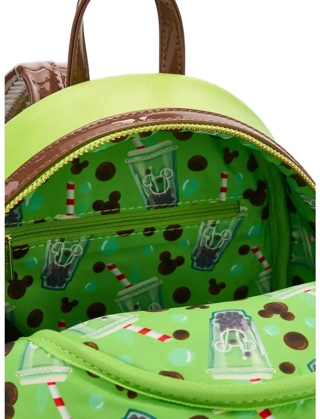 Green Tea Boba Figural Mini Backpack Exclusive Loungefly Disney