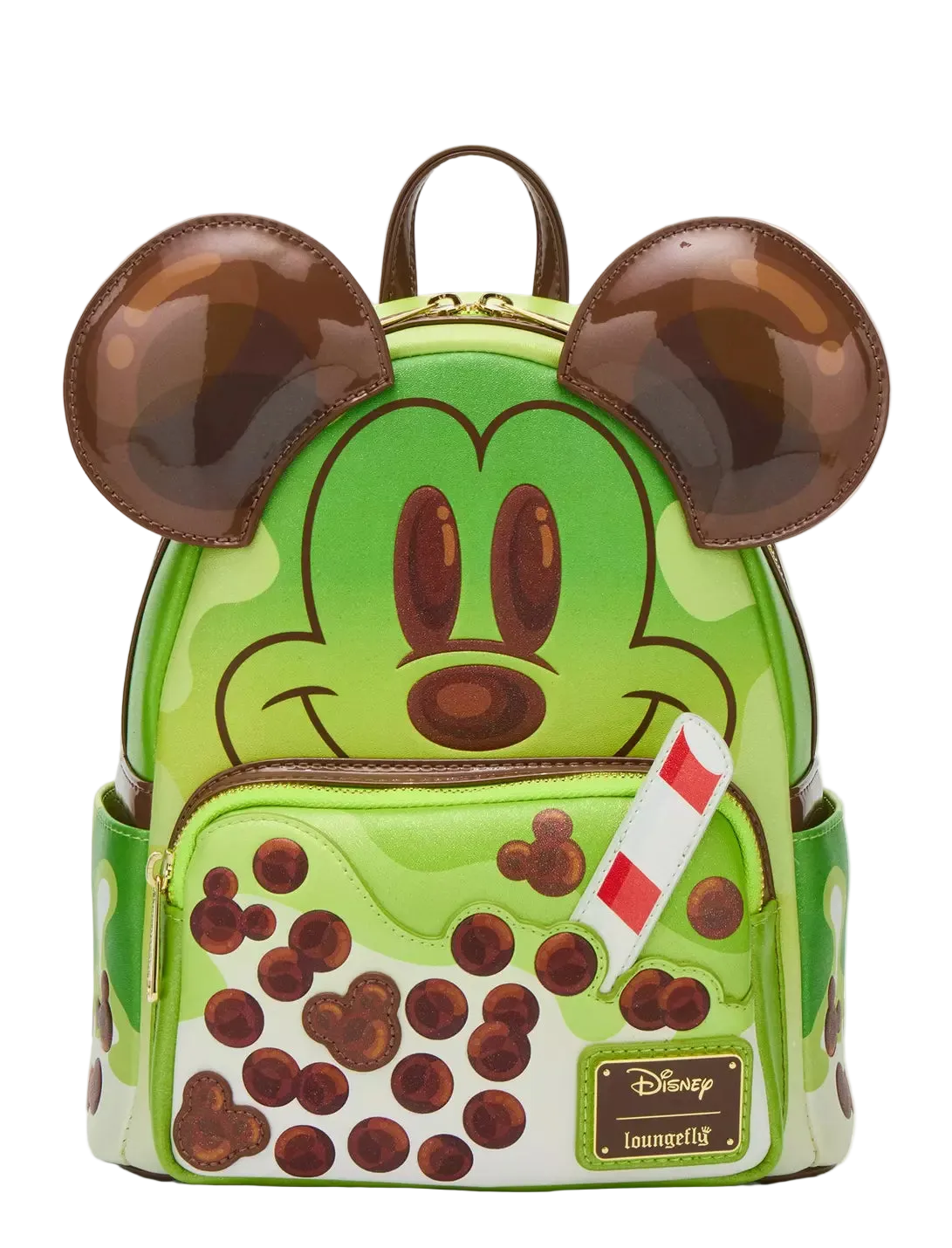 Green Tea Boba Figural Mini Backpack Exclusive Loungefly Disney