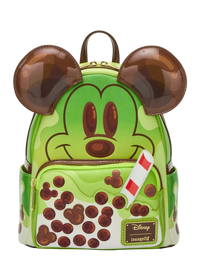Green Tea Boba Figural Mini Backpack Exclusive Loungefly Disney