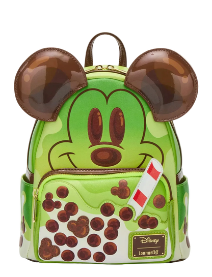 Green Tea Boba Figural Mini Backpack Exclusive Loungefly Disney