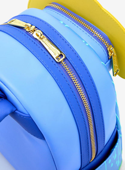 Winnie the Pooh Rainy Umbrella Scene Mini Backpack