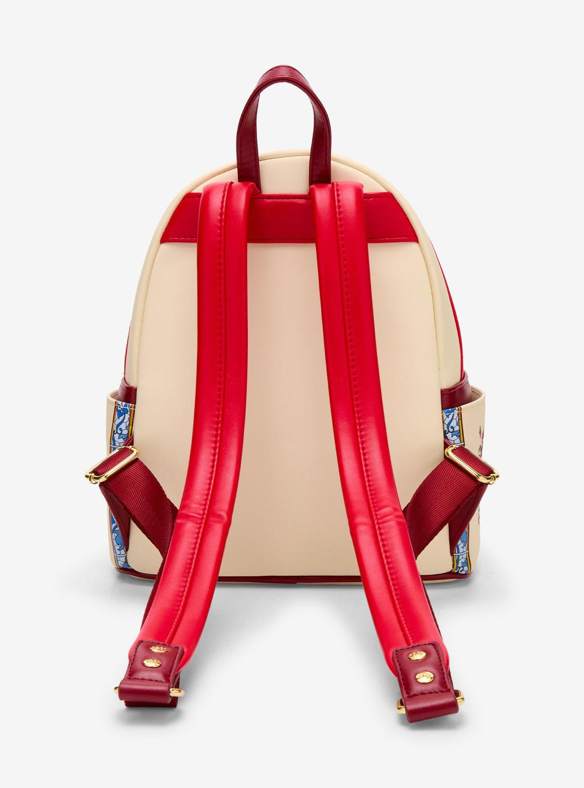 Belle Stained Glass Portrait Mini Backpack